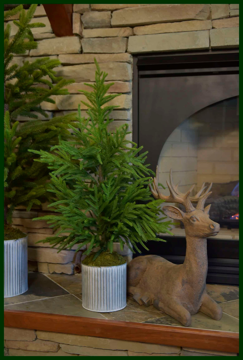 Norfolk Pine Natural Touch Potted Trees