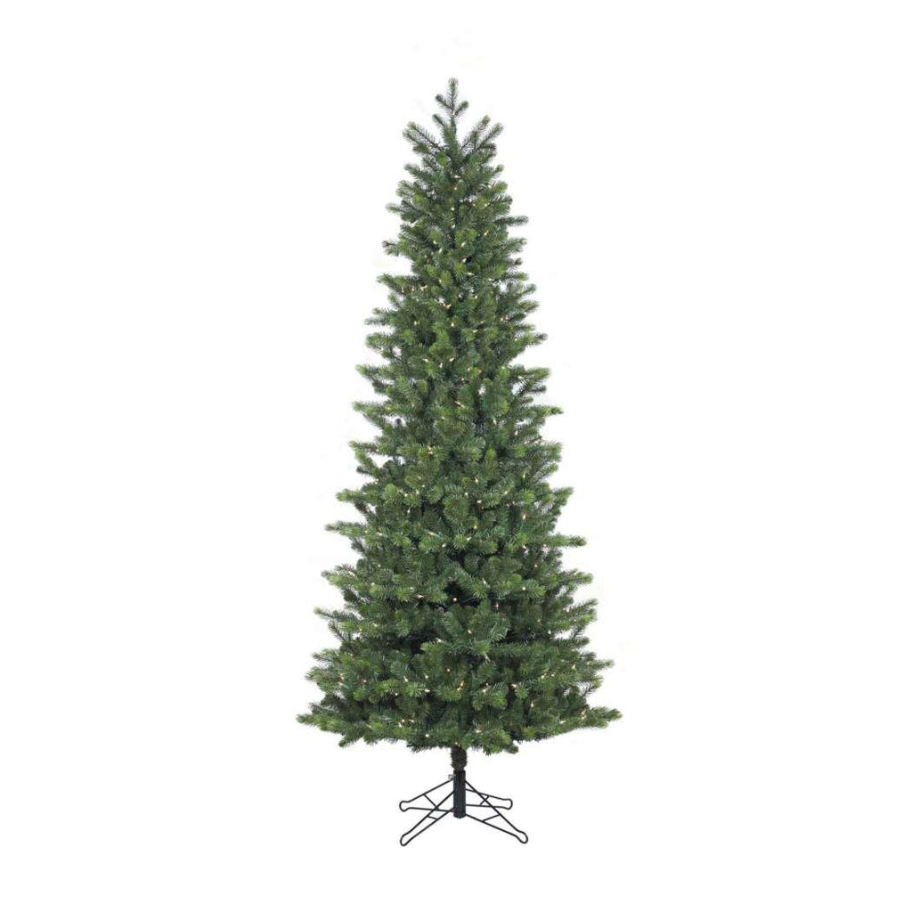 Leyland Spruce Slim Lit Christmas Tree