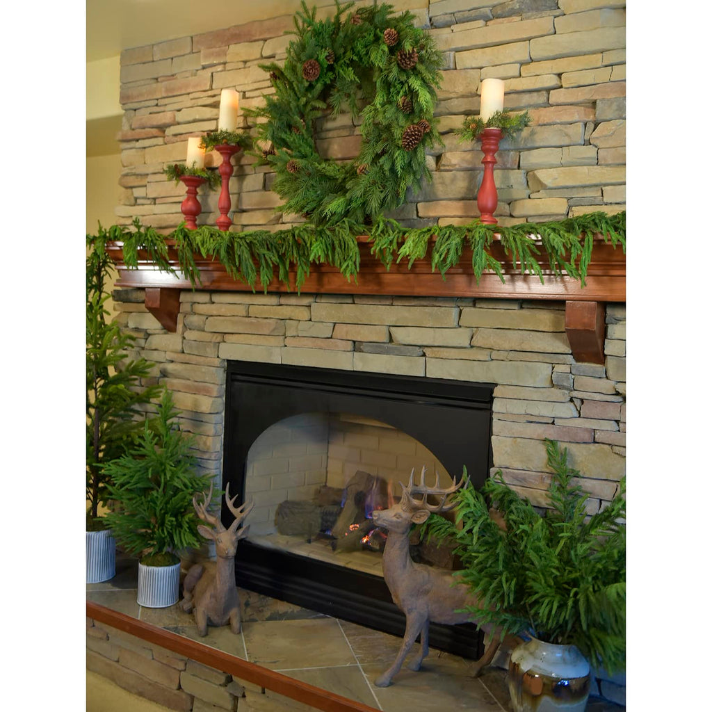Norfolk Pine Natural Touch Potted Trees