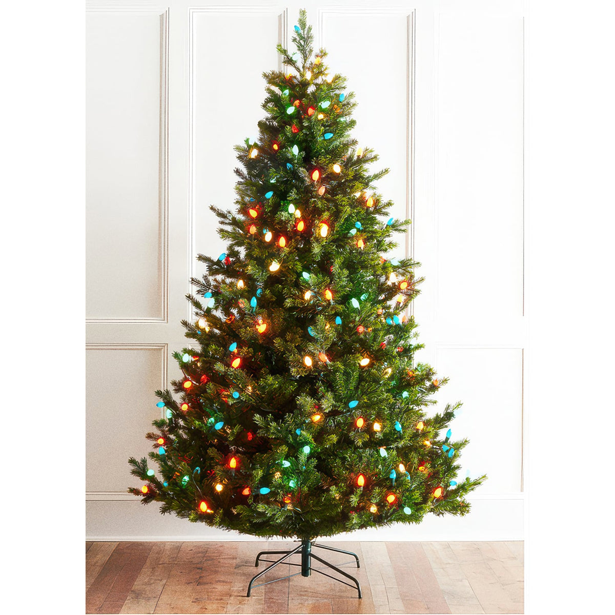 Fraser Fir With C7 Bulbs Christmas Tree