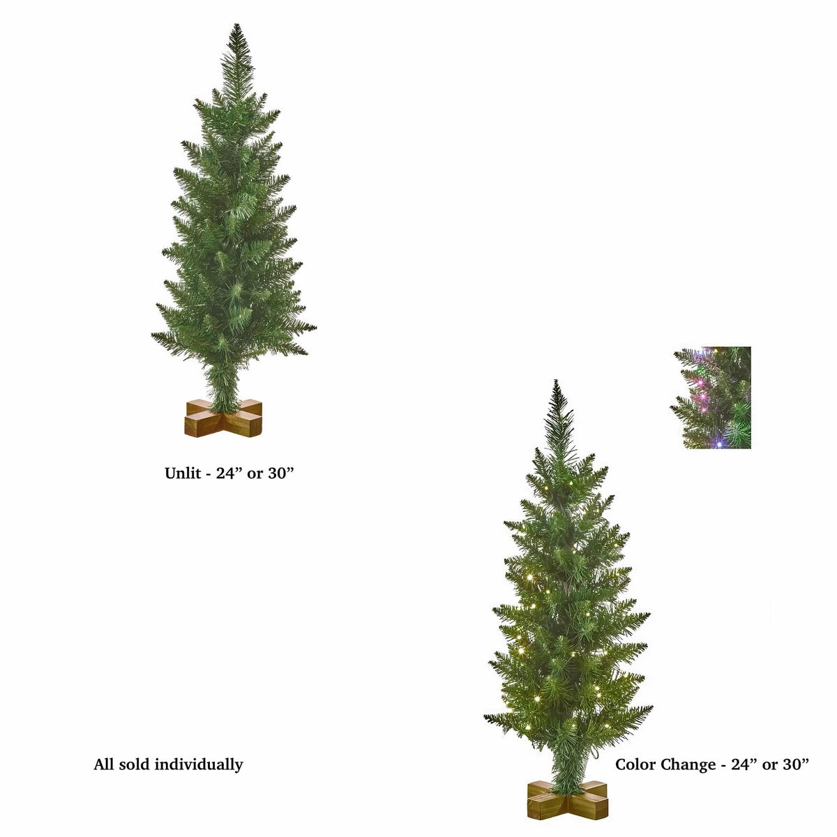 Timberland Pine Tree Unlit Or Color Change